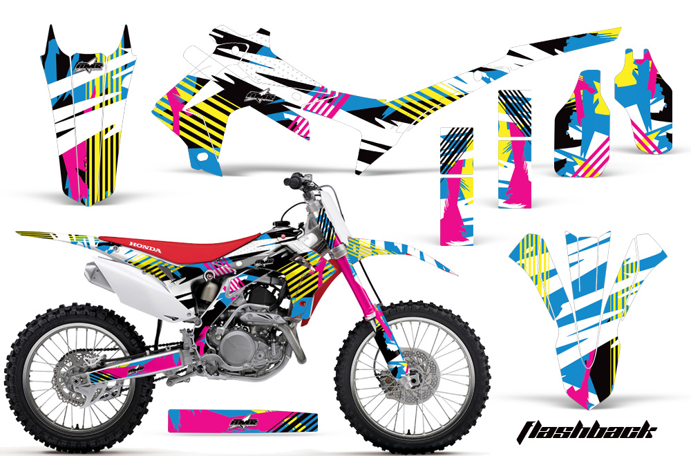 HONDA CRF450R 13-14 Graphics Kit Decal Flashback CK